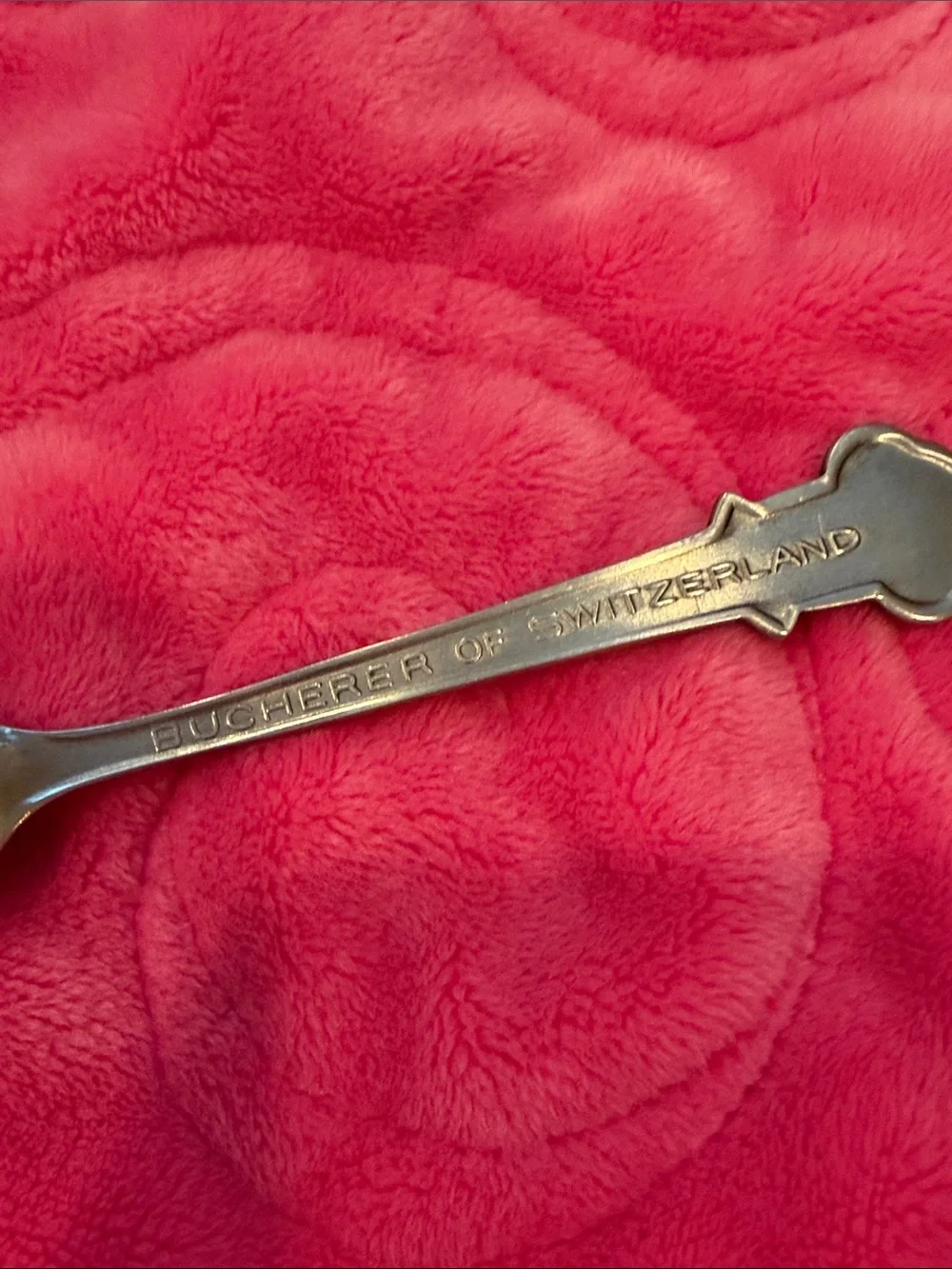 Vintage Rolex Bucherer Swiss Souvenir Spoons - Set of 7